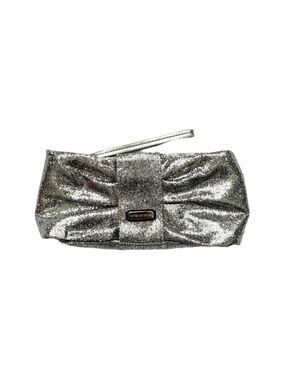 Victoria’s Secret Silver Sequin Ruched Clutch